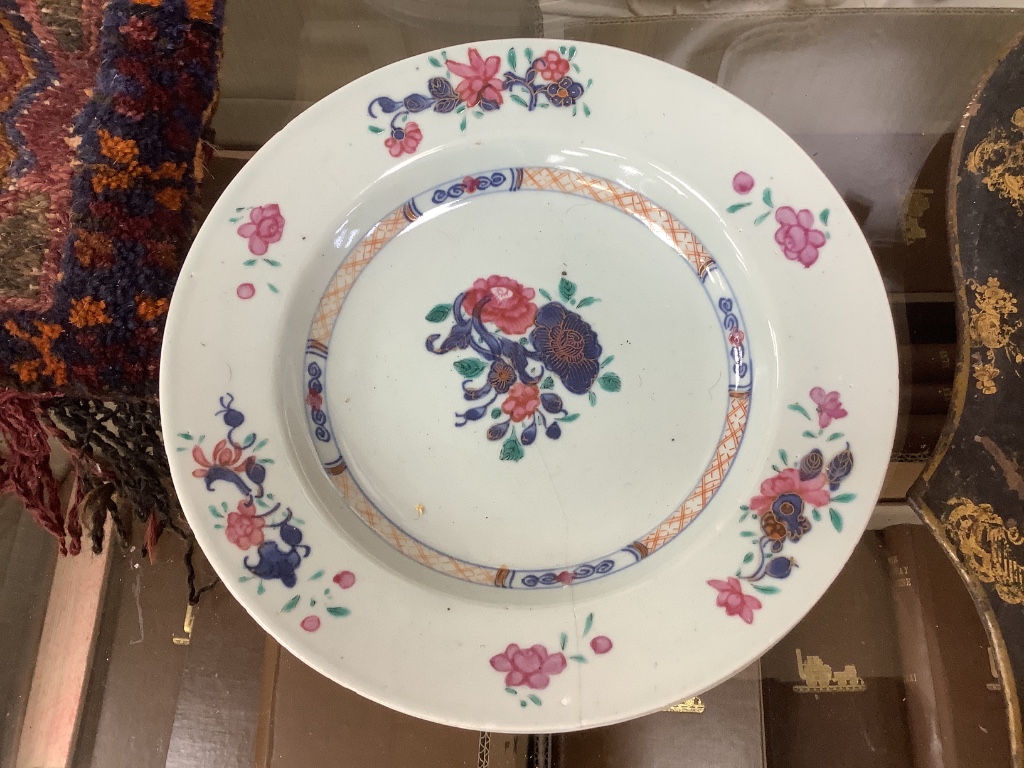 Six Chinese export plates